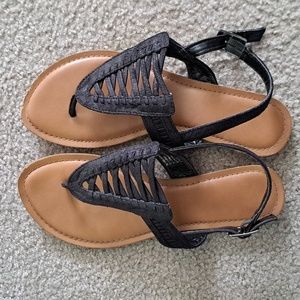 Daisy Fuentes Black Sandal